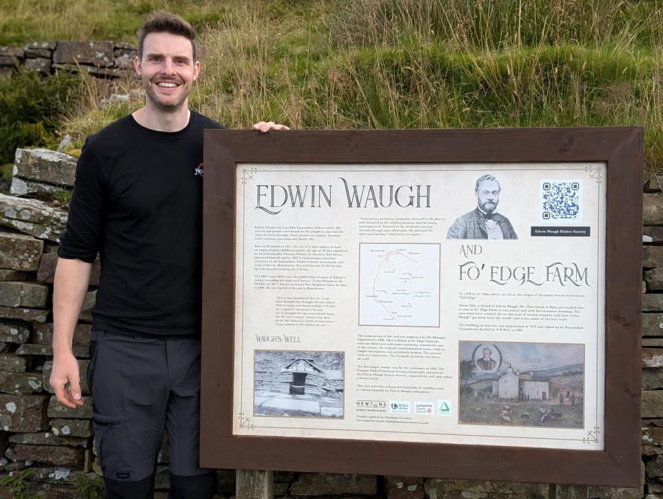 Restoring Our Community - Waughs Well Sign